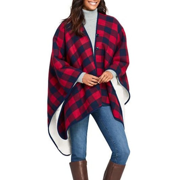 lands end shawl wrap